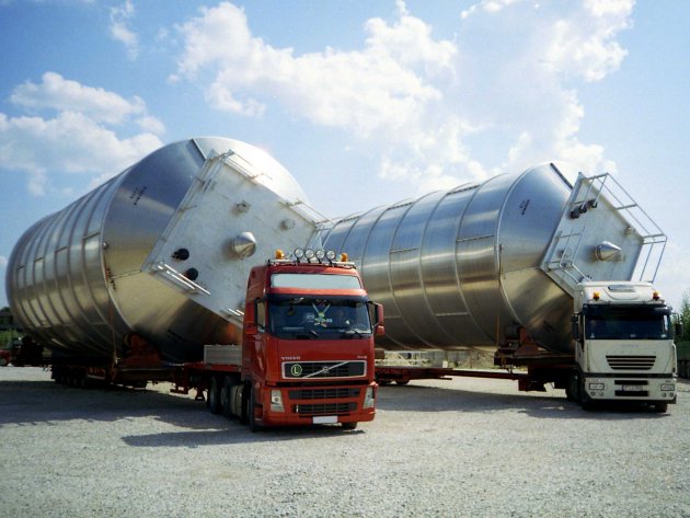 Перевозка негабаритных грузов (фото, фотография)
